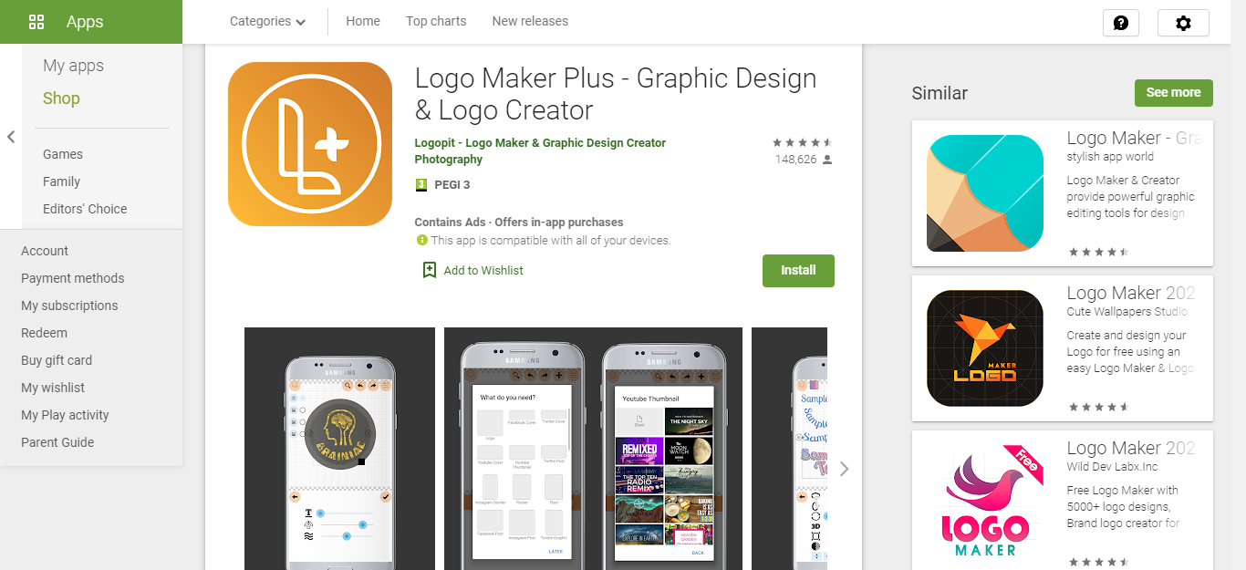 Logo Maker Plus Best Apps to Start Your Business in 2020 for working remotely
