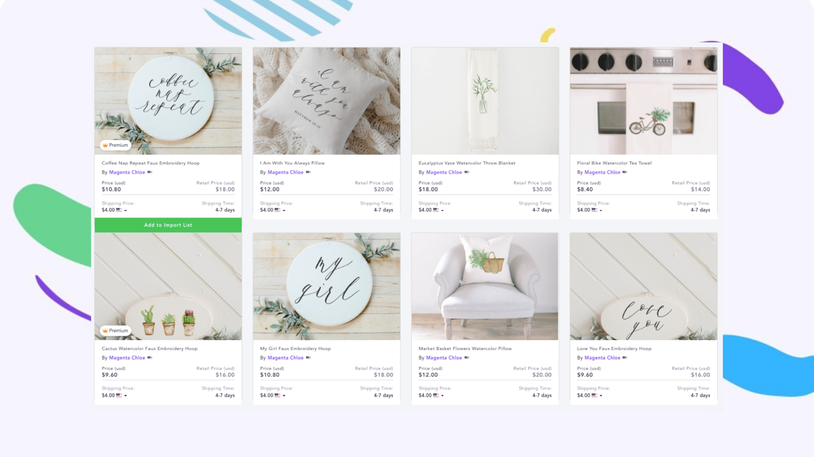 Dropshipping Suppliers from the USA with fast shipping
