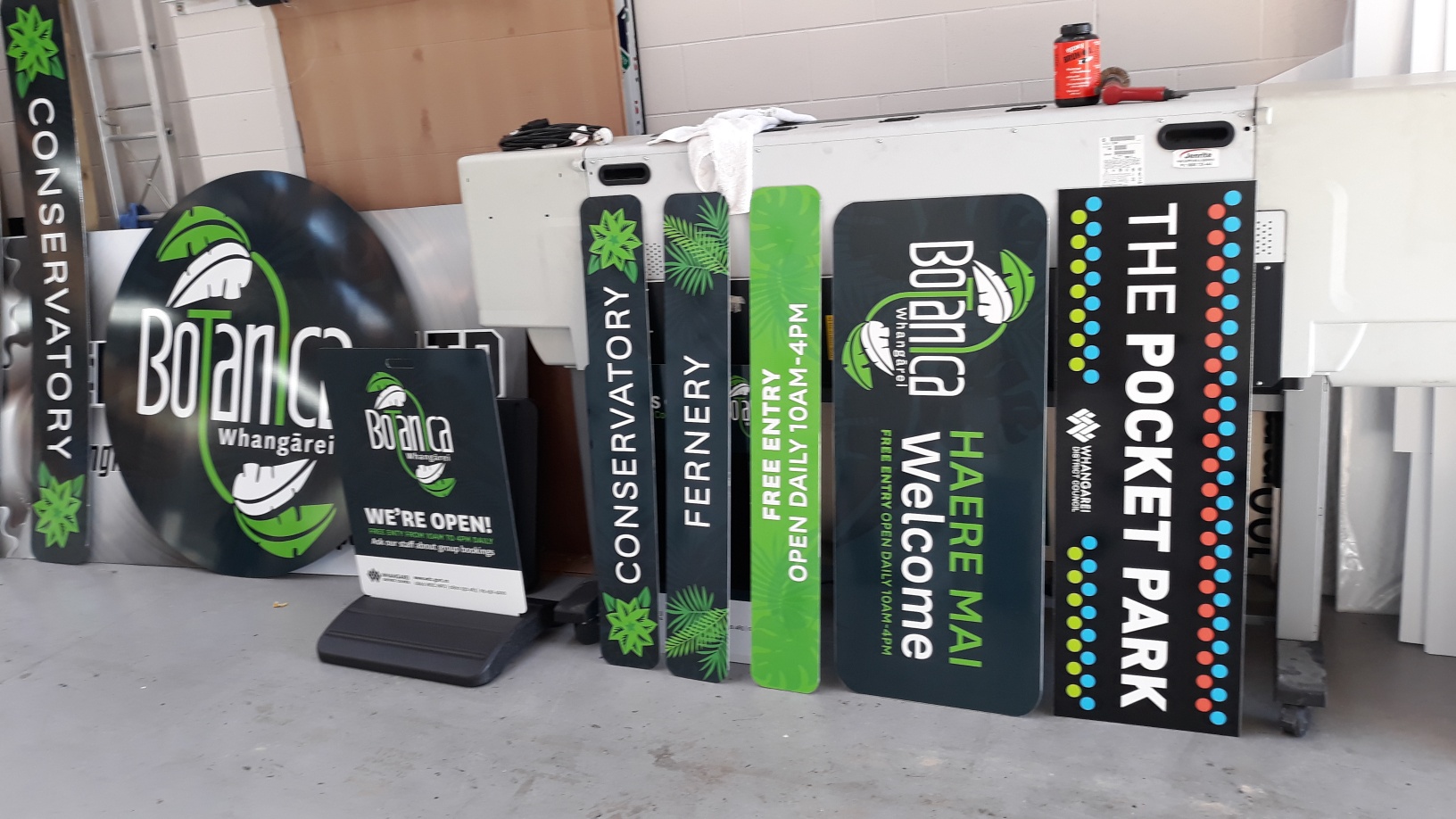 Banners, Flags, Signs