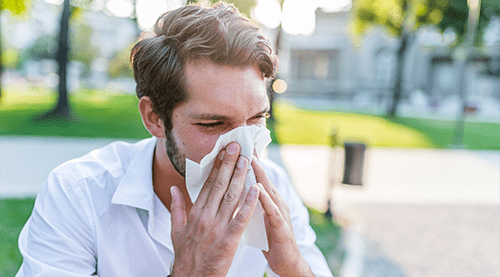 Outdoor allergy problems