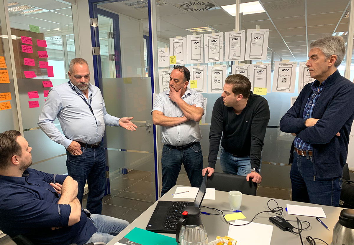 Bothrs sprint with DSV