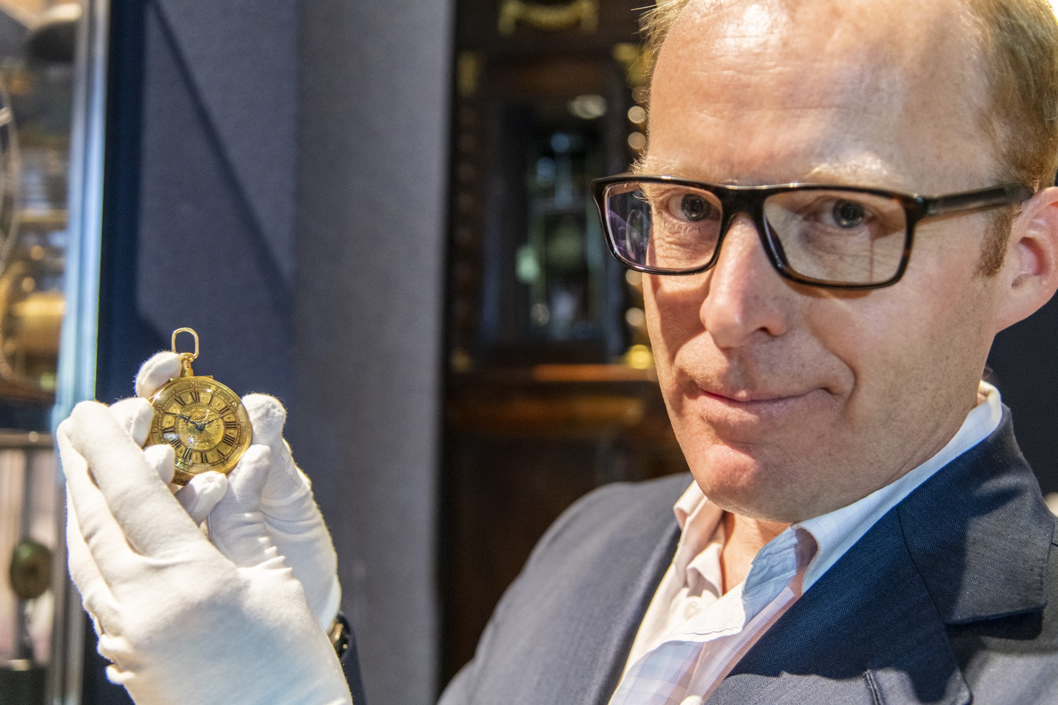 Watchmaker Roger W Smith visits Bonhams Clock & Watch Exhibition