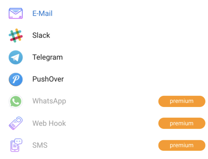 Deliviring alerts for network monitoring
