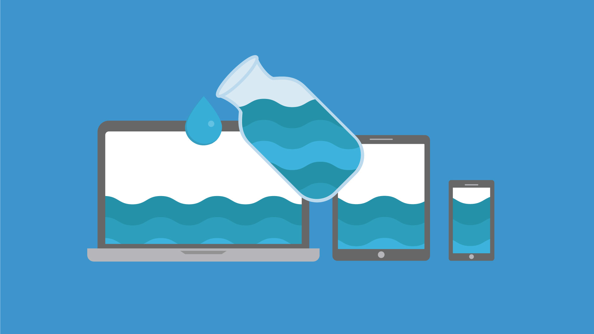 Cartoon Images of different devices