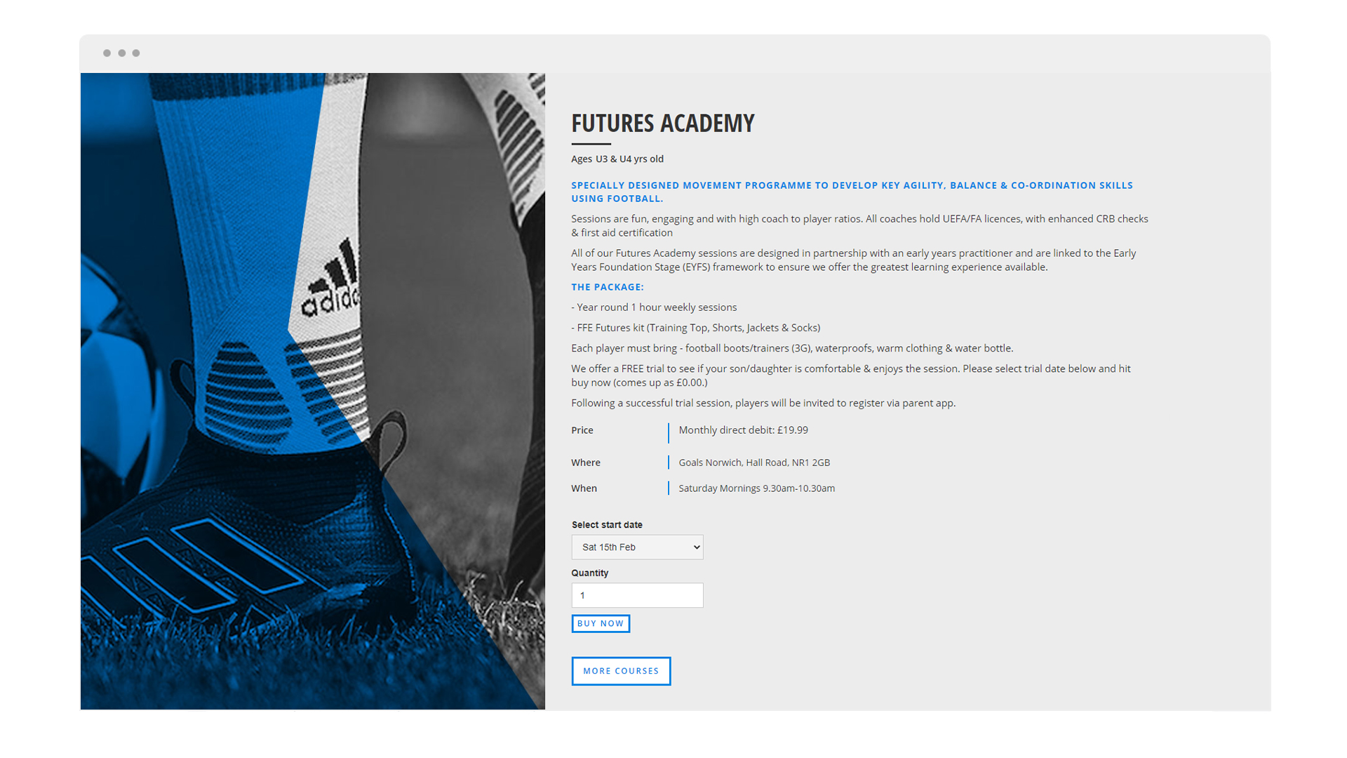 Disruptive Social x Future Football Elite