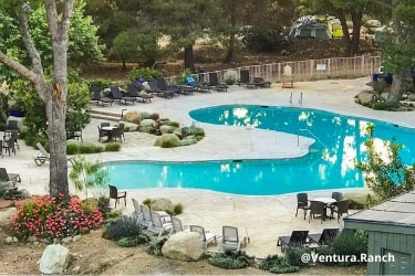 Ventura Ranch KOA Pool area