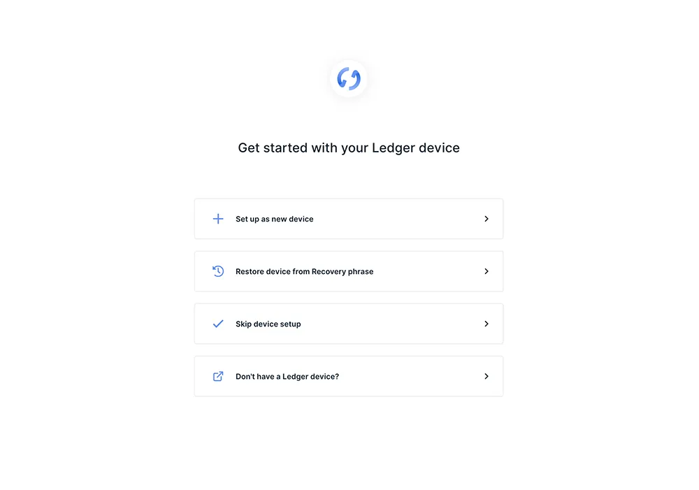 LEDGER NANO S einrichten