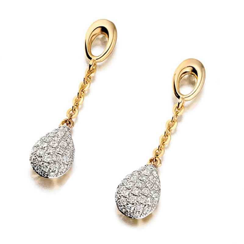Diamond earrings & pendant sets
