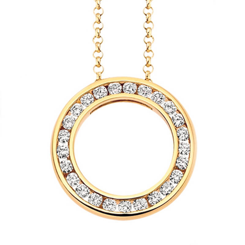 Diamond earrings & pendant sets