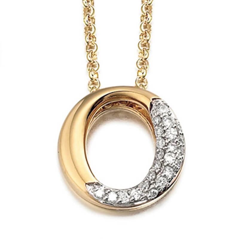 Diamond earrings & pendant sets