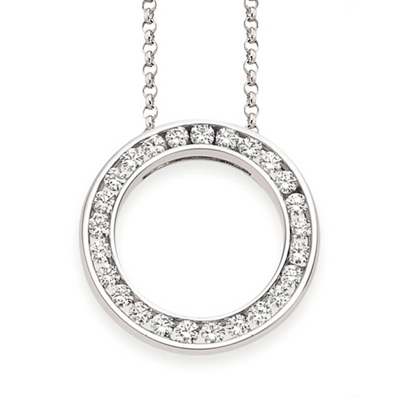 Diamond earrings & pendant sets