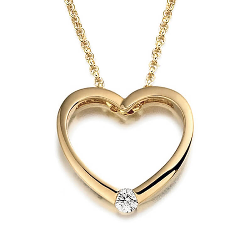Diamond earrings & pendant sets