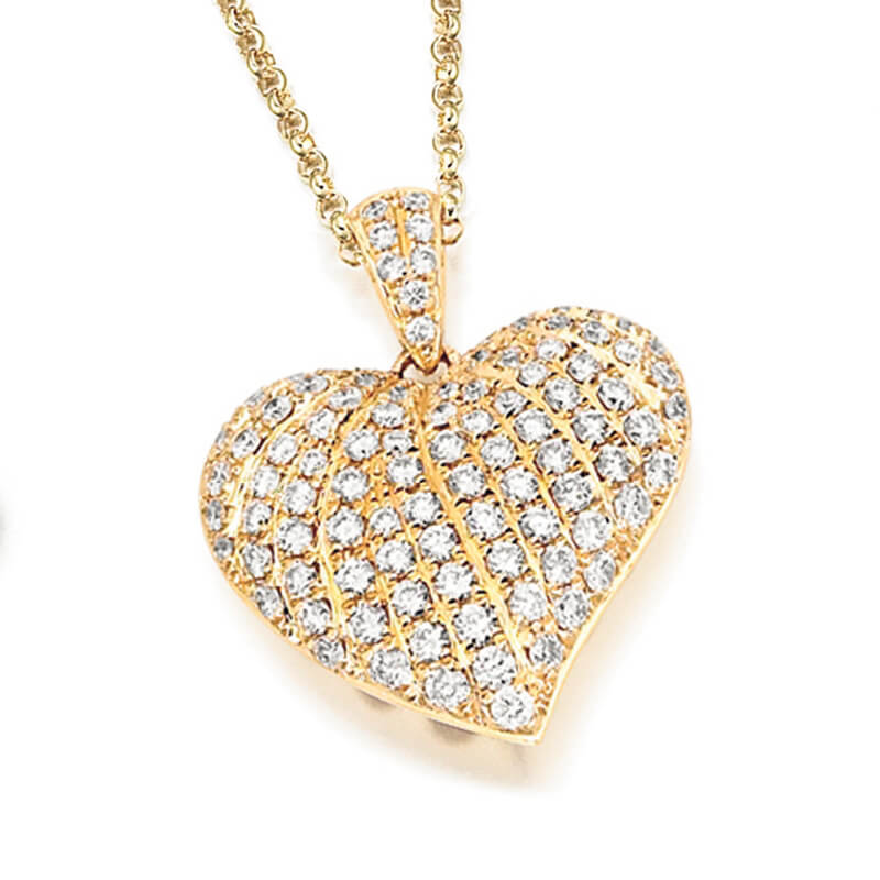 Diamond earrings & pendant sets