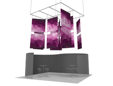 Hanging Trade Show Display