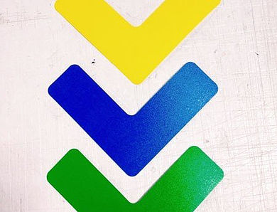 Floor Graphic Arrows