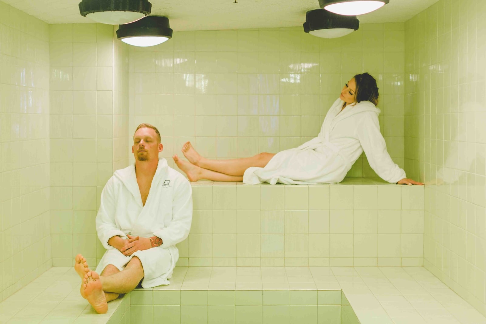 Steam Room & Sauna Whitney Peak Hotel