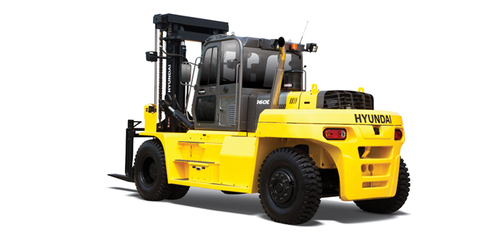 New Hyundai Pneumatic Tire Diesel Powered Forklift for Sale | (110D-9 ...