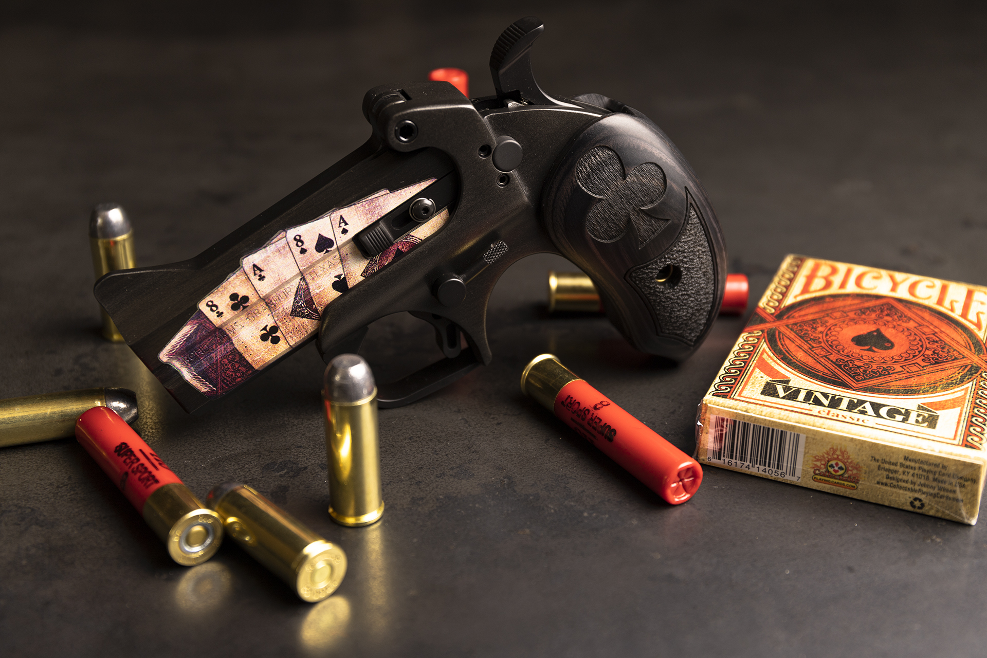 Bond Dead Mans Hand leftanglewithammo