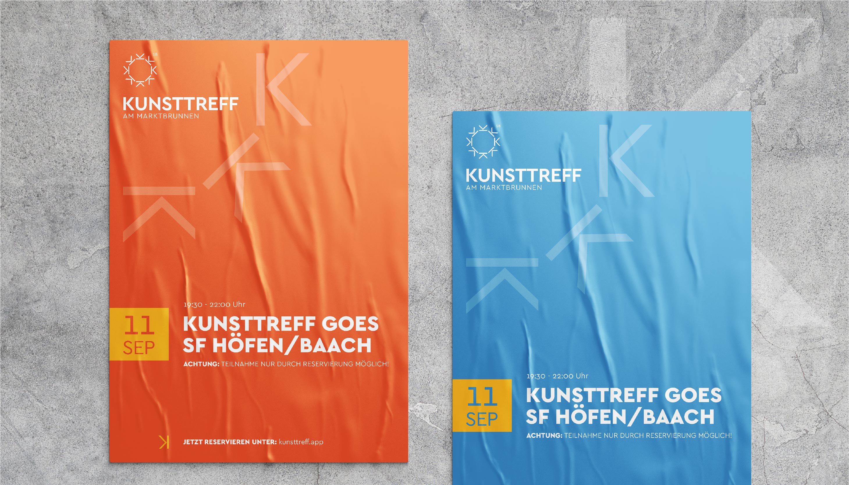 Kunsttreff am Marktbrunnen - logo design