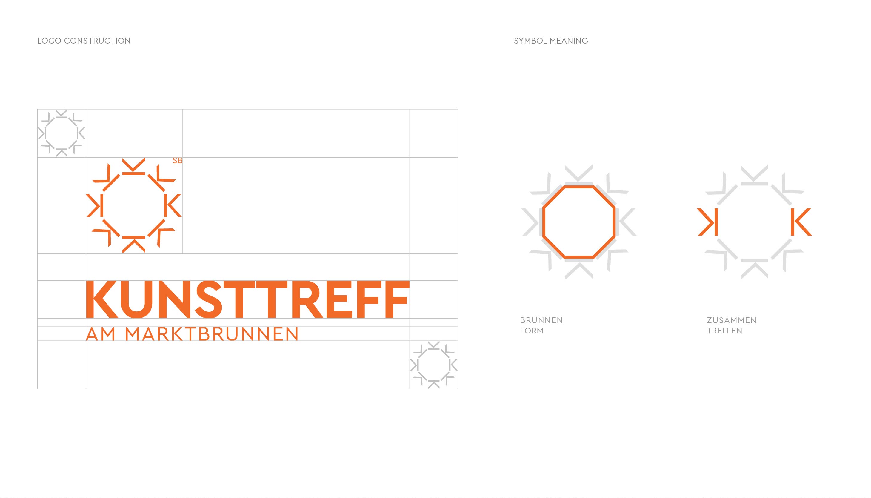 Kunsttreff am Marktbrunnen - logo design