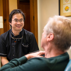 Dr Patrick Wong with Patient at Dentists of Hawthorn