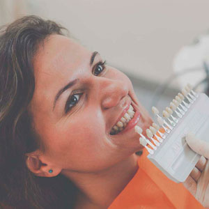teeth whitening procedure