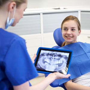 xray testing of toothache