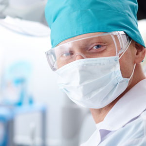 Hawthorn dentist in preparing for filling procedure