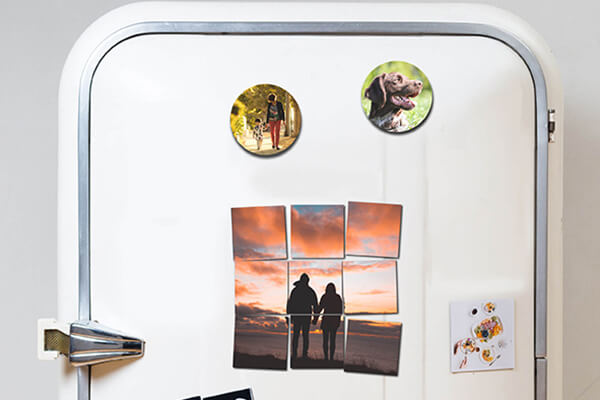 Custom metal Photo magnets