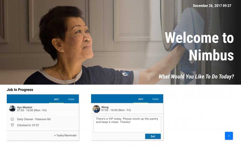 Nimbus Office Management Portal