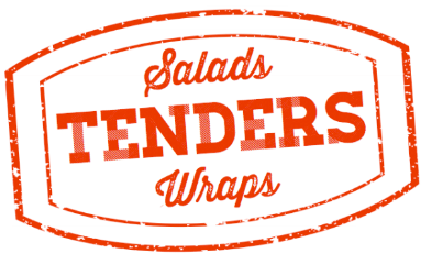 salads, tenders, wraps