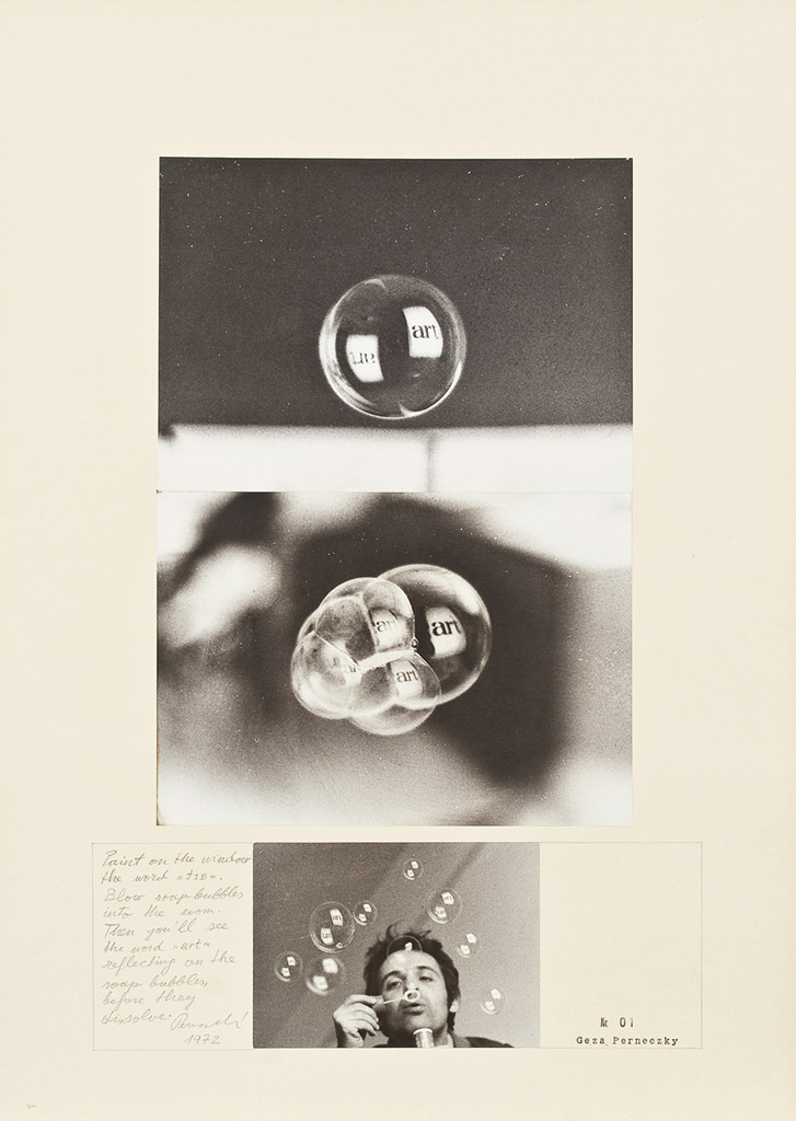 Géza Perneczky Art Bubbles Centre Pompidou collection
