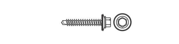 17hex head neoprene drywall screws omaha nebraska 
