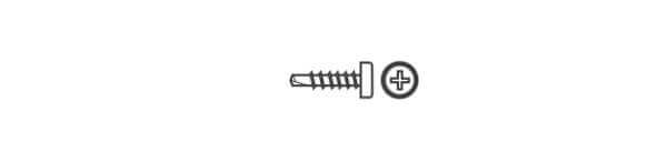 10pan head SD zinc drywall screws omaha nebraska