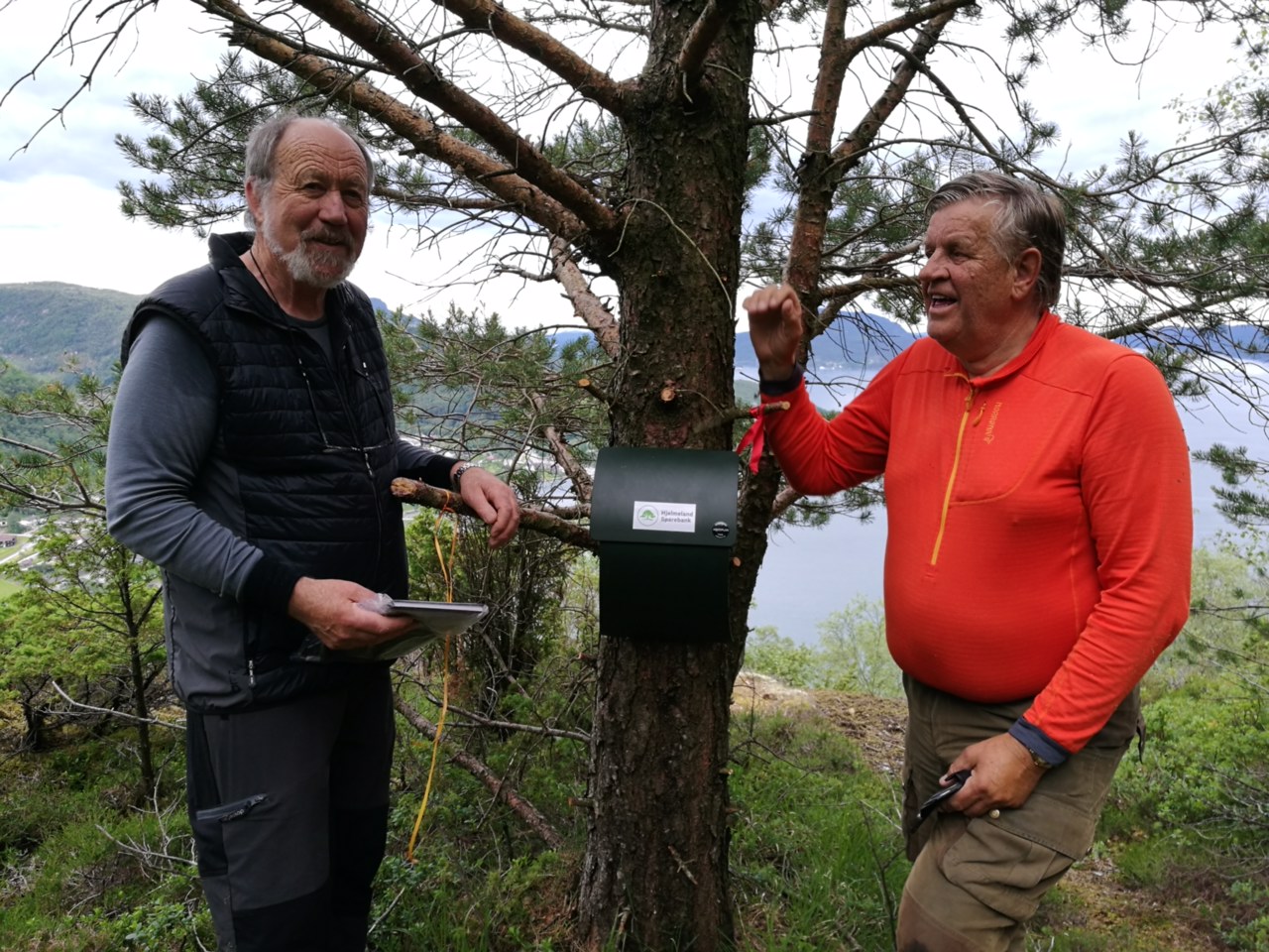 Endre Nordbø og Åsmund Sirevåg