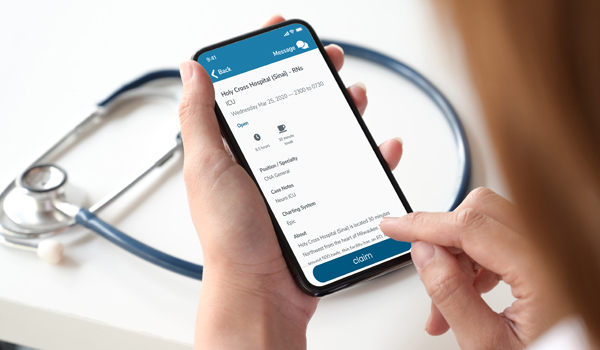 mobile solutions for healthcare staffing