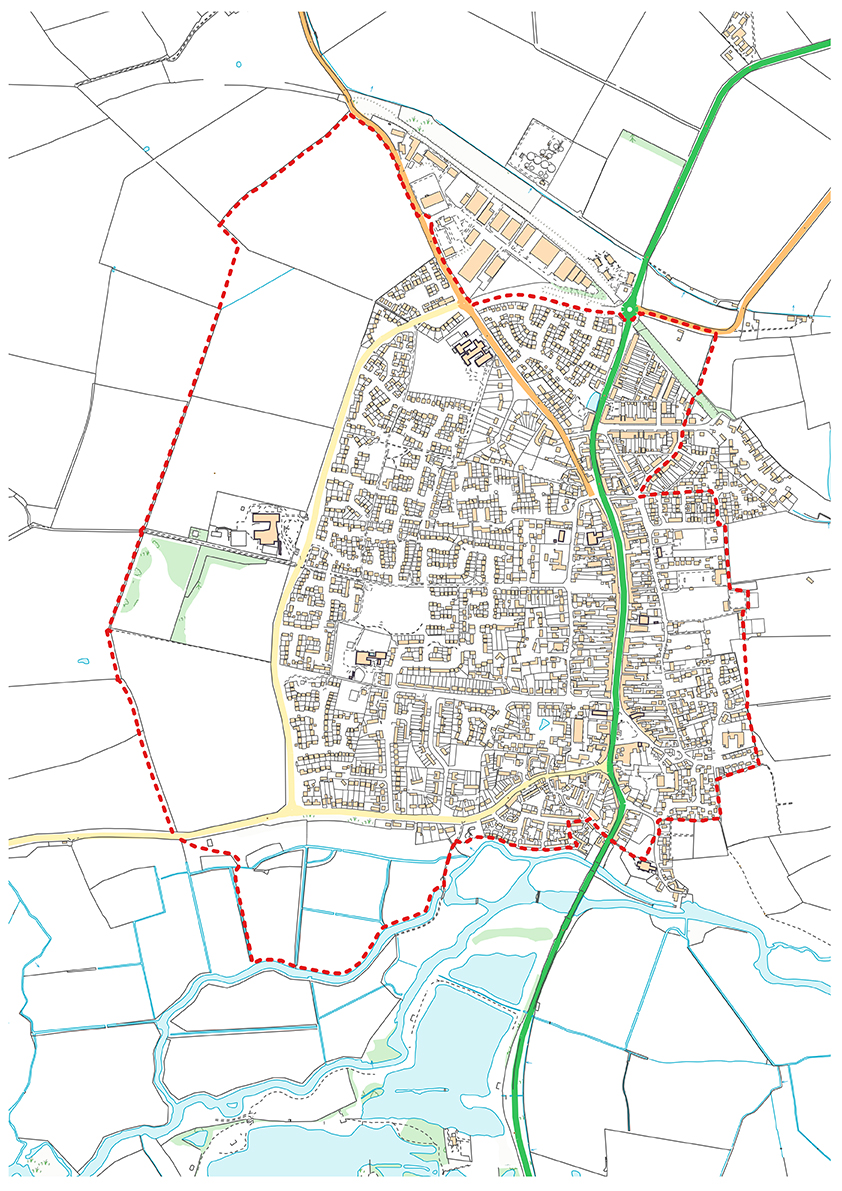 Olney Town Council Map of Olney