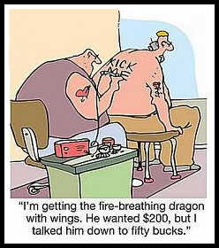 Bargin Cartoon