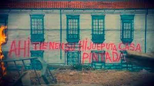 casa pintada hijueputa