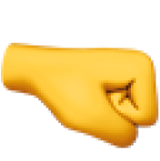 fist pump emoji icon for marketing