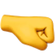 fist pump emoji icon for marketing