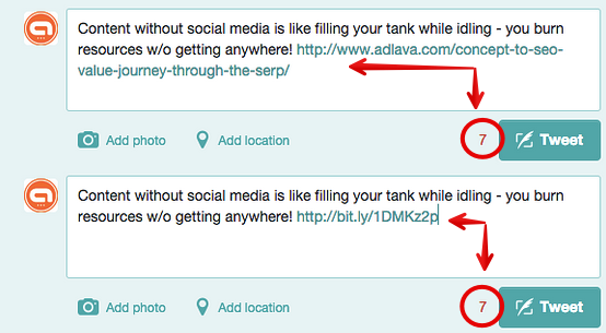 twitter url comparison