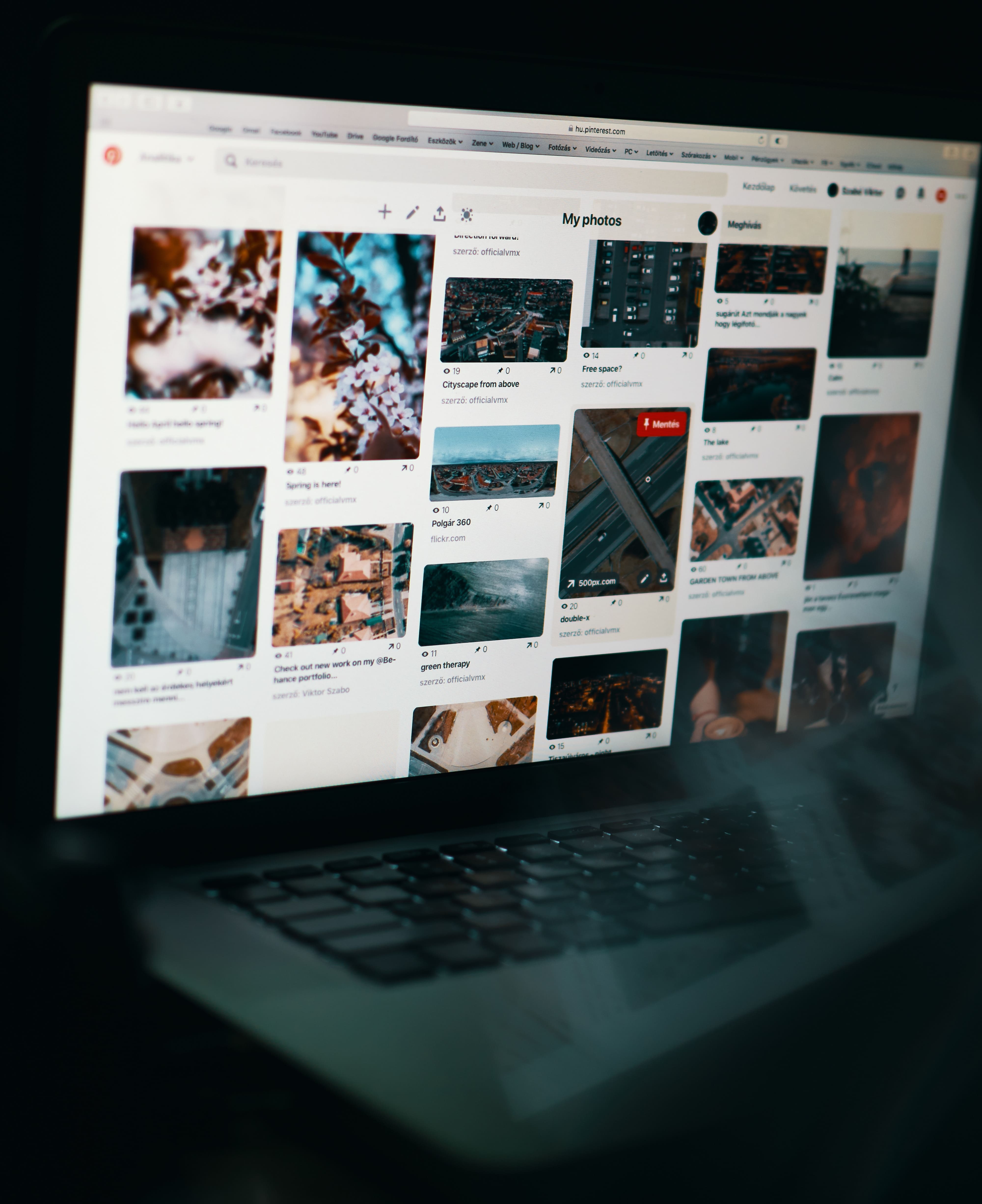 pinterest for business search results