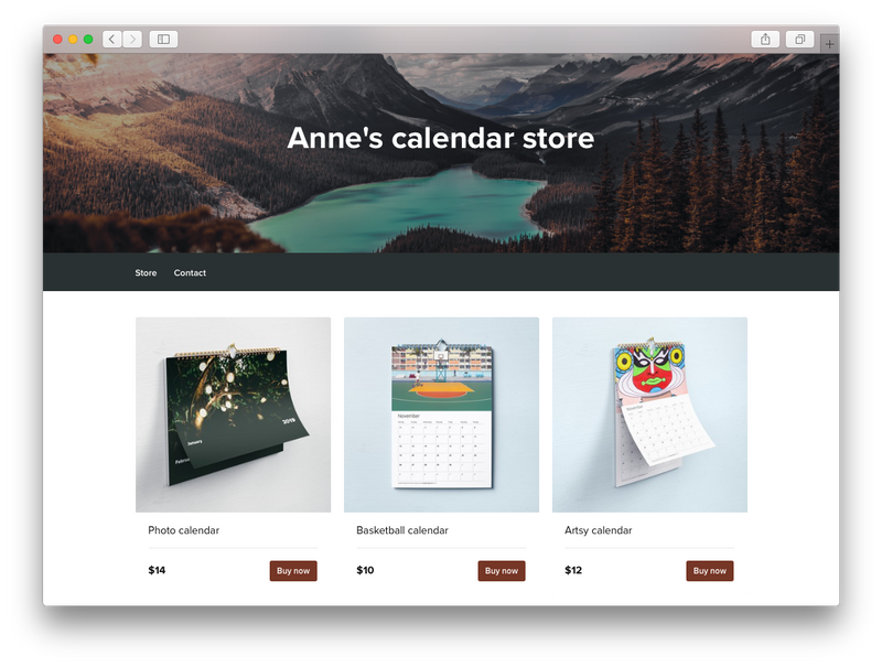 Sell Calendars Online from Your Own Store Sellfy