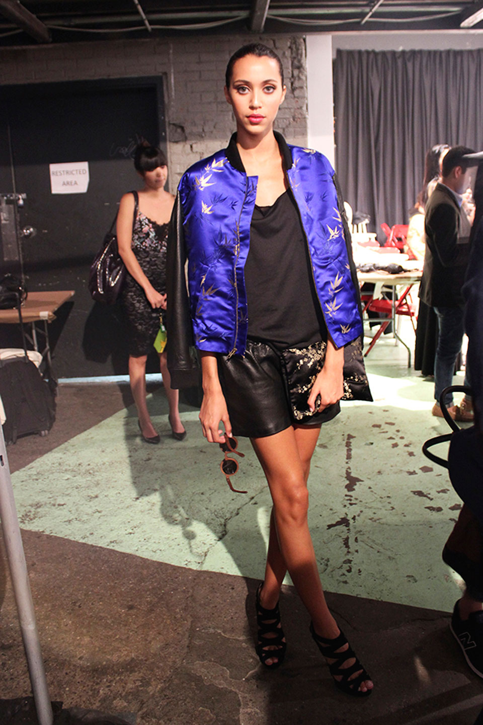 ricardo seco, ricardo seco ss14, fashion week, nyfw, new york fashion week, mexican designer, fashion designer, backstage, models, sofia lascurain, my philosophie,