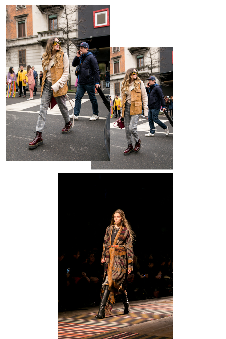 etro, etro fw18, my philosophie, sofia lascurain, street style, fashion week, milano fashion week,