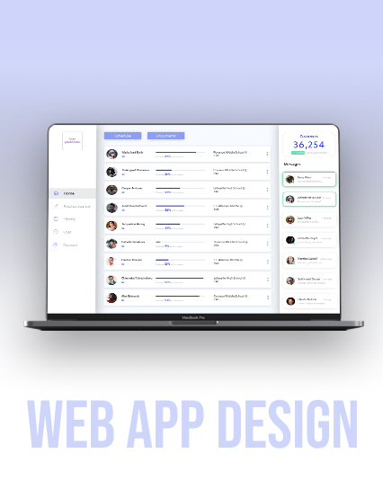 UI Design for Andrew Swinney's Music App