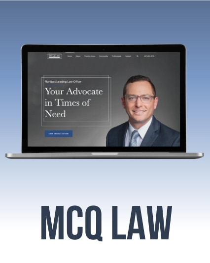 UX Website Design for Matthew Quattrochi, Esq.