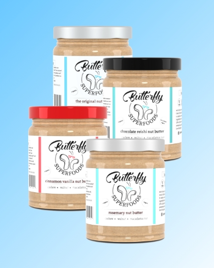 3D Product Renders for Butterfly Superfoods