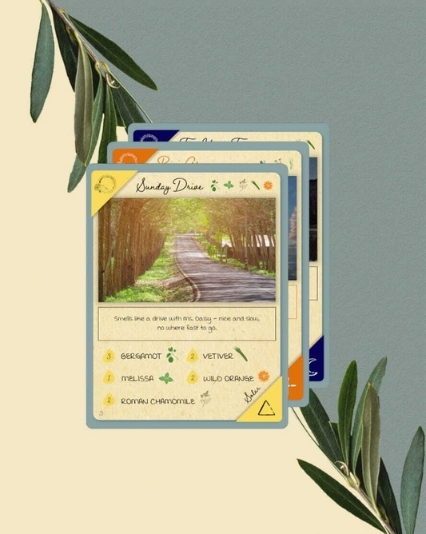 Recipe card designs for Sleepless Dream
